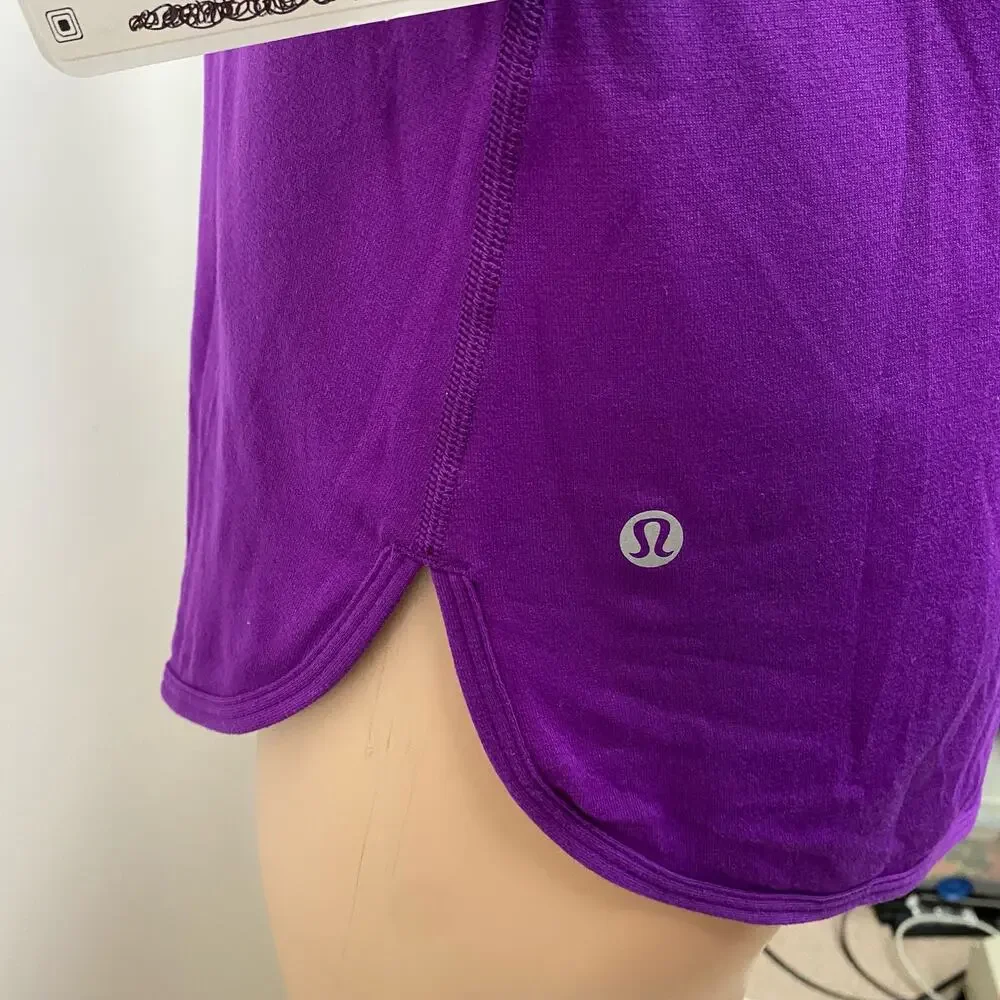 NWT Lululemon 105 Singlet Tender Violet sz 2 Tank Top